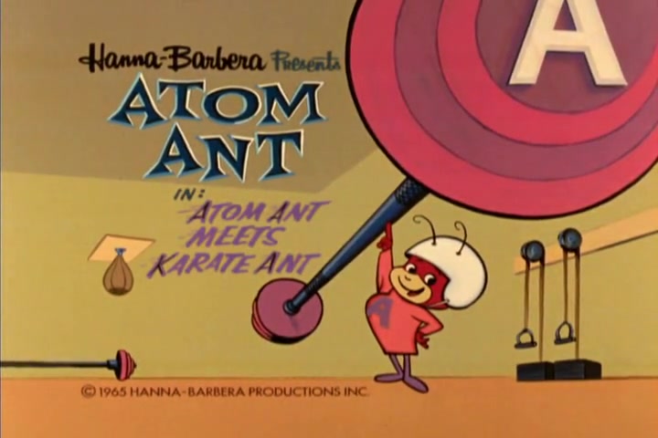 Atom Ant Meets Karate Ant